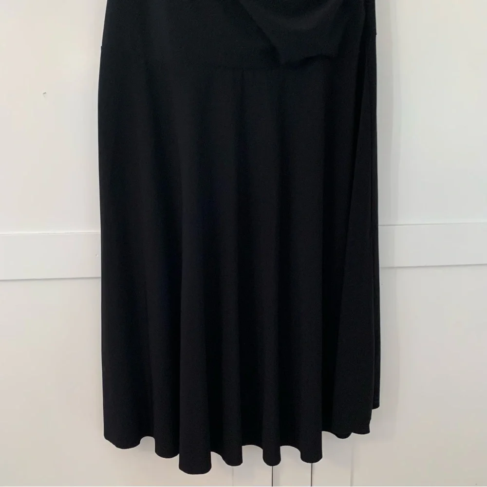 Soprano Black Stretchy Criss Cross Dress Y2K